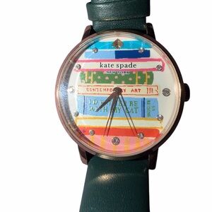 Kate Spade Multicolor Dial with Green Strap Smartwatch